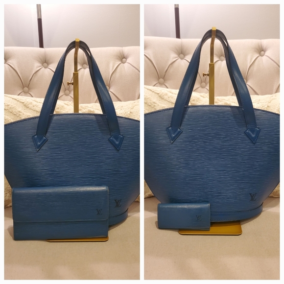 Louis Vuitton Saint Jacques Leather Tote + Wallet + Key Wallet Set Bundle - Picture 16 of 16